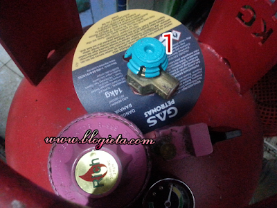 5 langkah mudah pasang kepala tong gas. Langkah mudah pasang kepala tong gas.