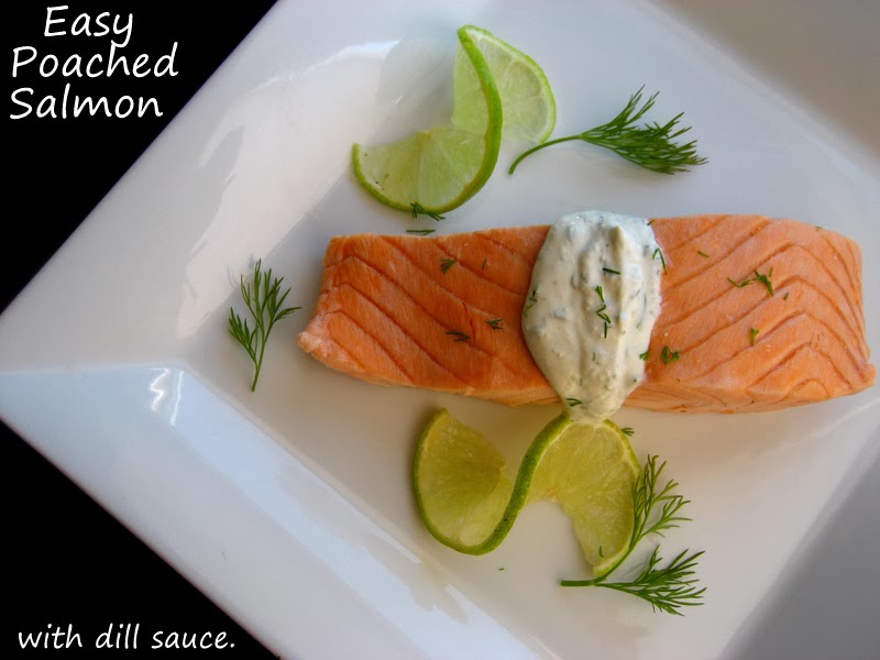 Home Cooking In Montana Poached Salmon(or Halibut)... with horseradish