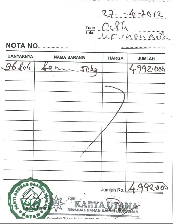 Nota Pembelian