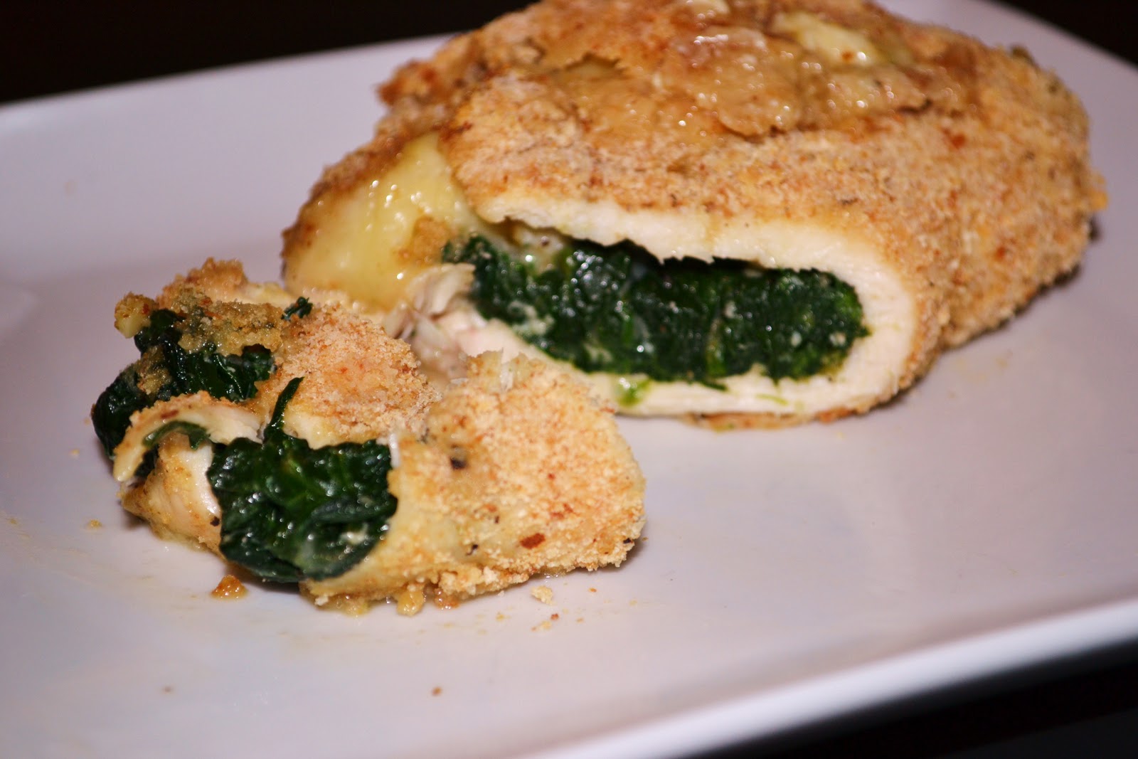I Ate New York City Spinach Stuffed Chicken