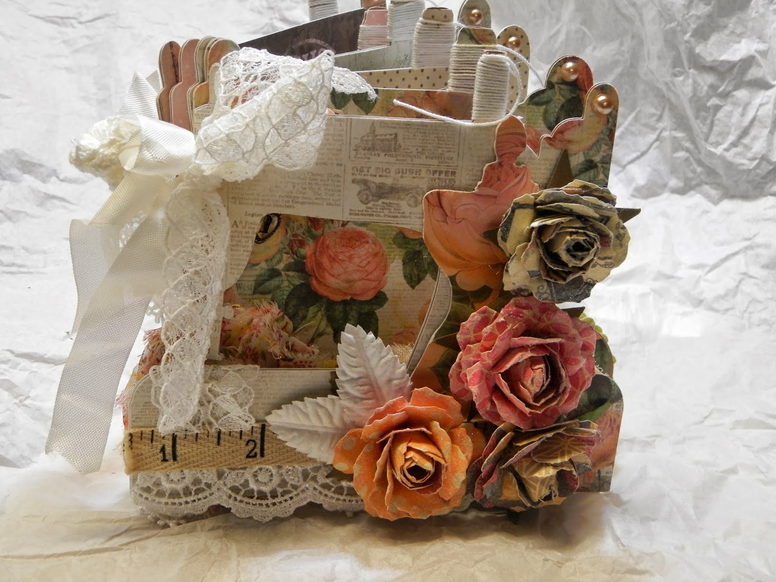 Scrapdaworld SEWING MACHINE MINI ALBUM AND KITS AVAILABLE