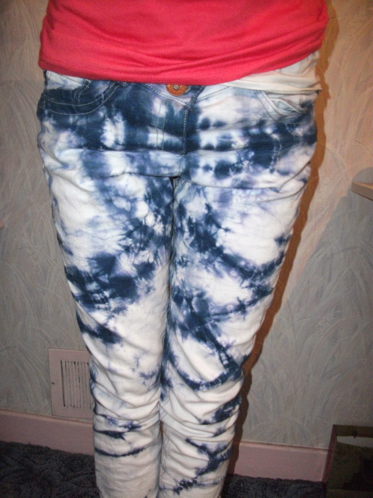 A Fashion Oddity Tiedye Jeans