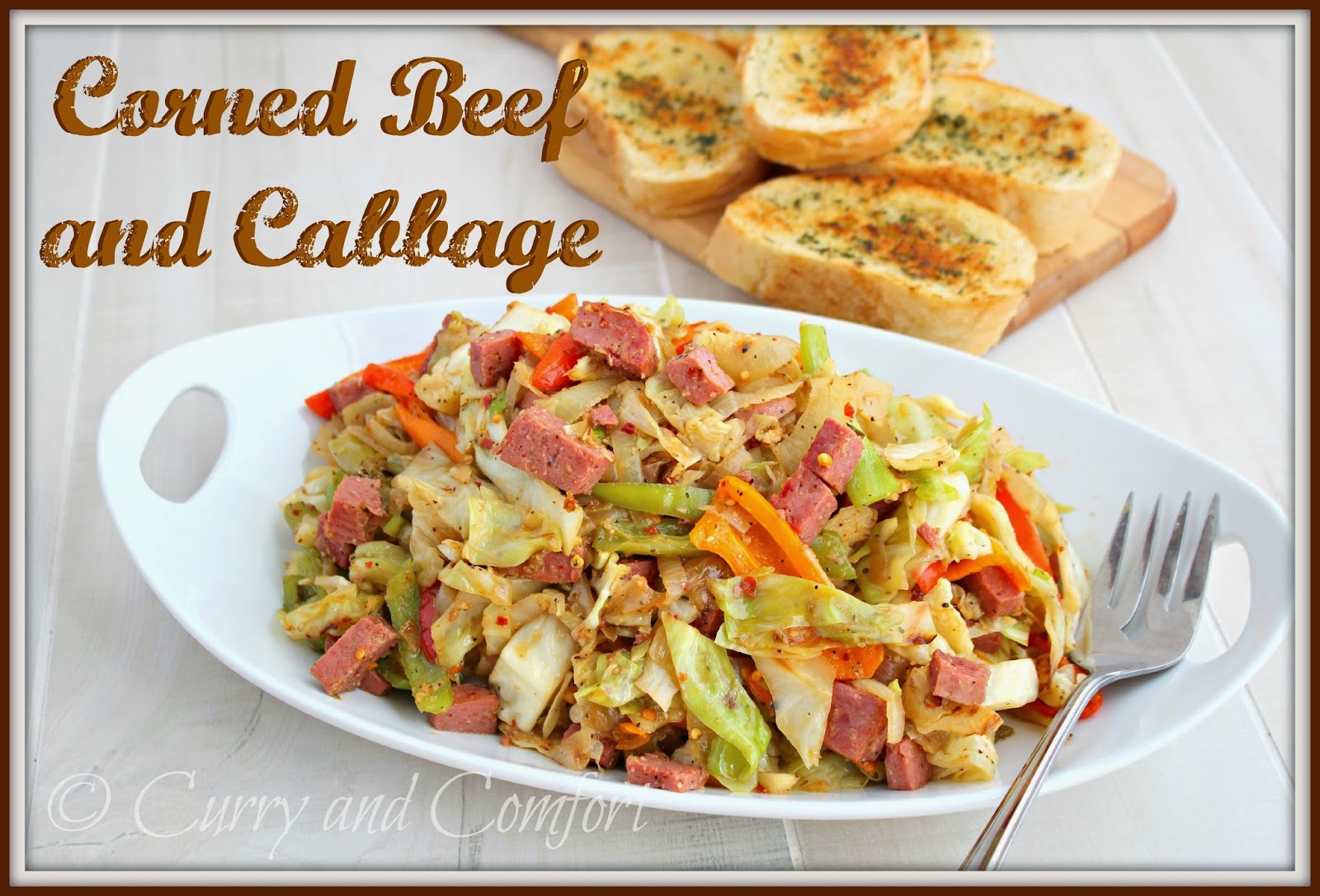 Kitchen Simmer Skillet Corned Beef and Cabbage