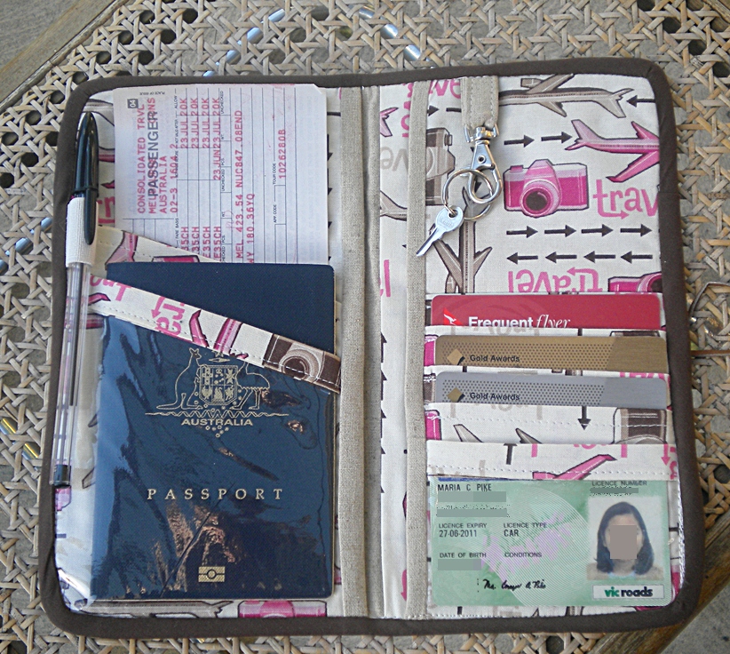 Heart of Mary A Travel Wallet...finally