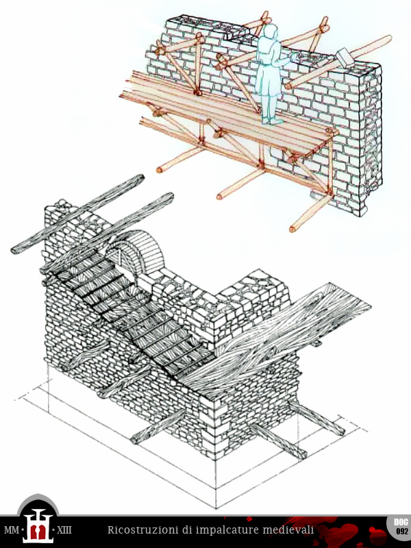 DOMUS project Costruzione 144 Le impalcature