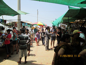 Malvan Jetty tourist market.
