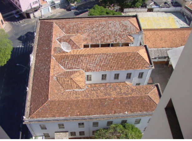 telhado da escola