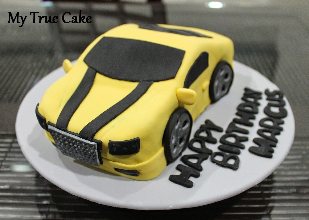 My True Cake Sports Car Cake