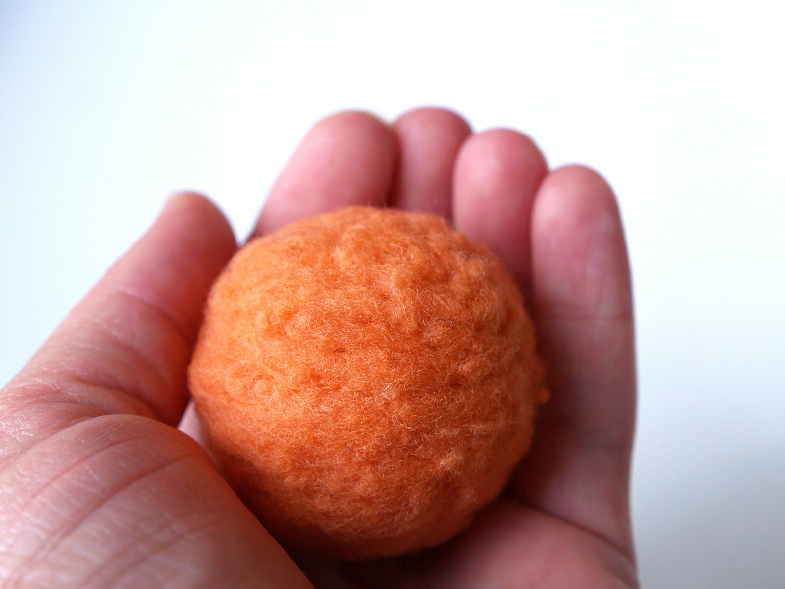 Test Tutorial Needle Felted Pumpkin