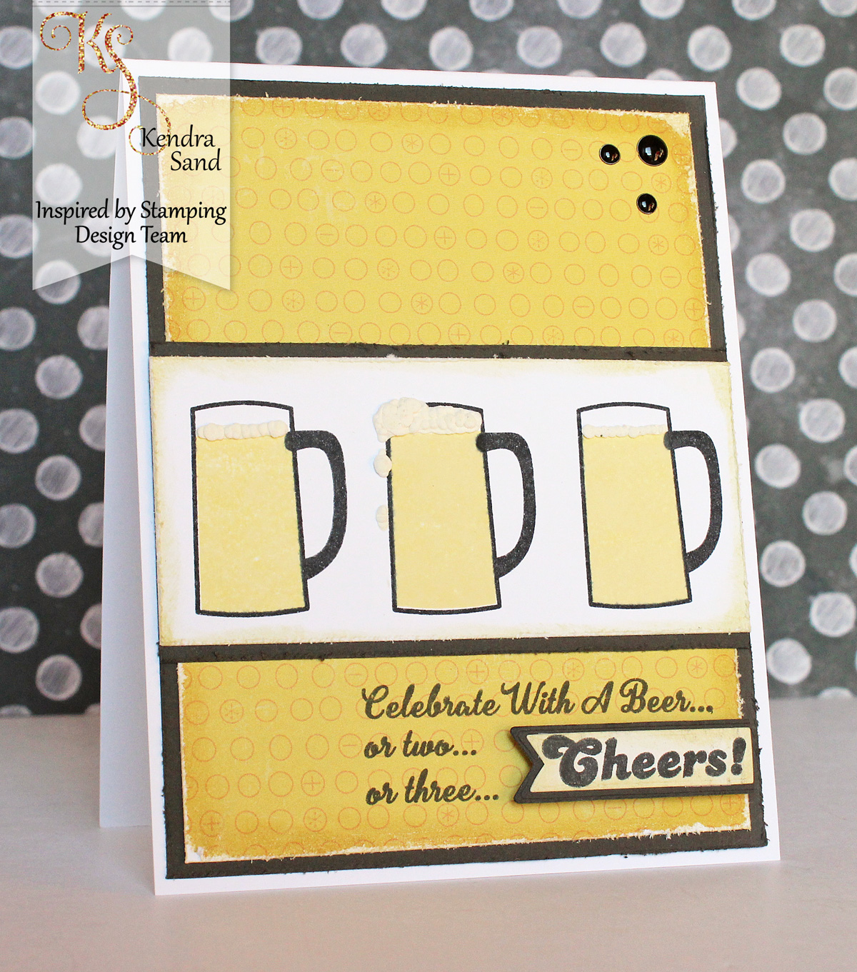 Luv 2 Scrap n' Make Cards IBS July Release Beer Lovers