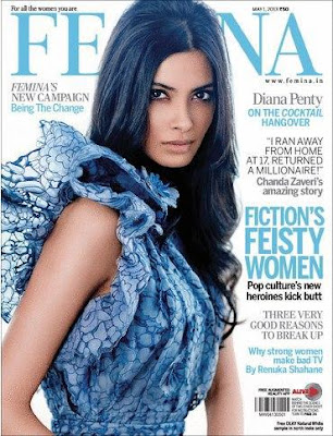 Diana Penty's hot Photo shoot on Femina India May issue 