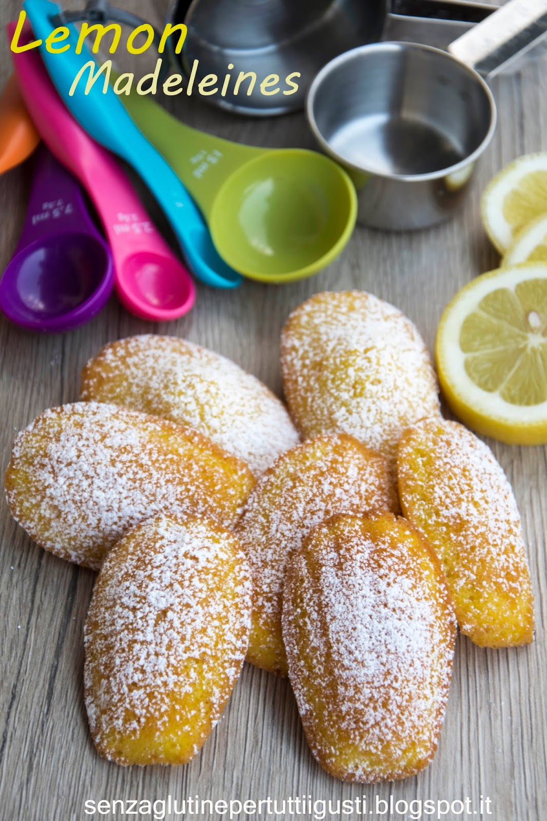 Senza glutine...per tutti i gusti! Lemon Madeleines di Martha Stewart