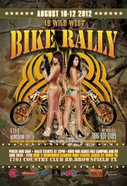 4b wild west bike rally 2012