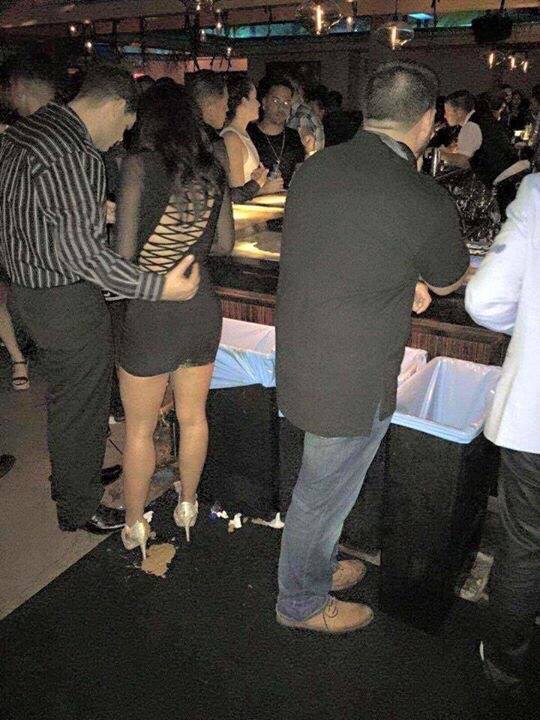 Party Girl Poops On The Floor!!! She Became Instant Party Pooper