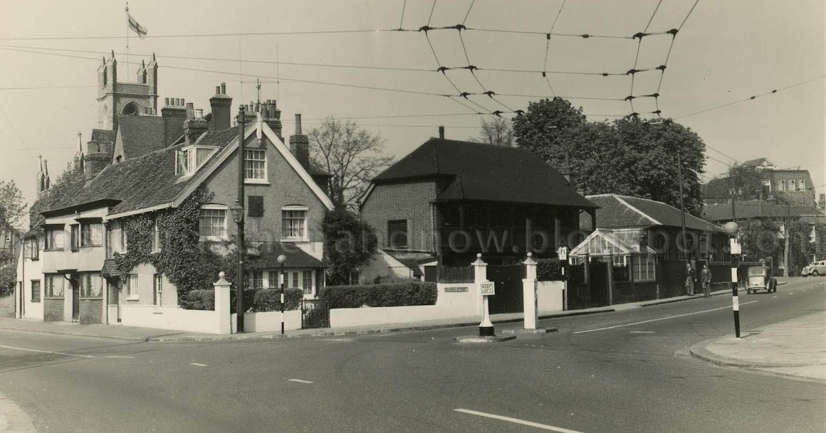 Postcards Then and Now Hampton, Middlesex, Church Street c1950