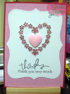 Handmade Card - Thanks - Thank you so very much