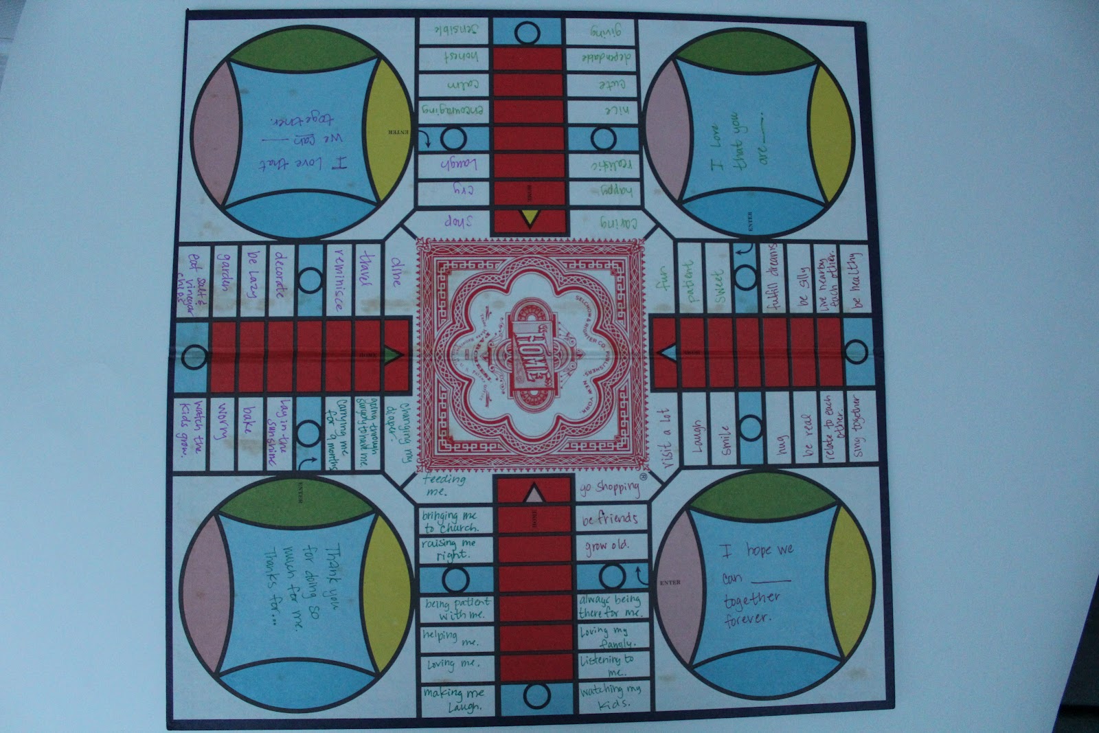 Sylvie Liv Game Board To Mother's Day Card