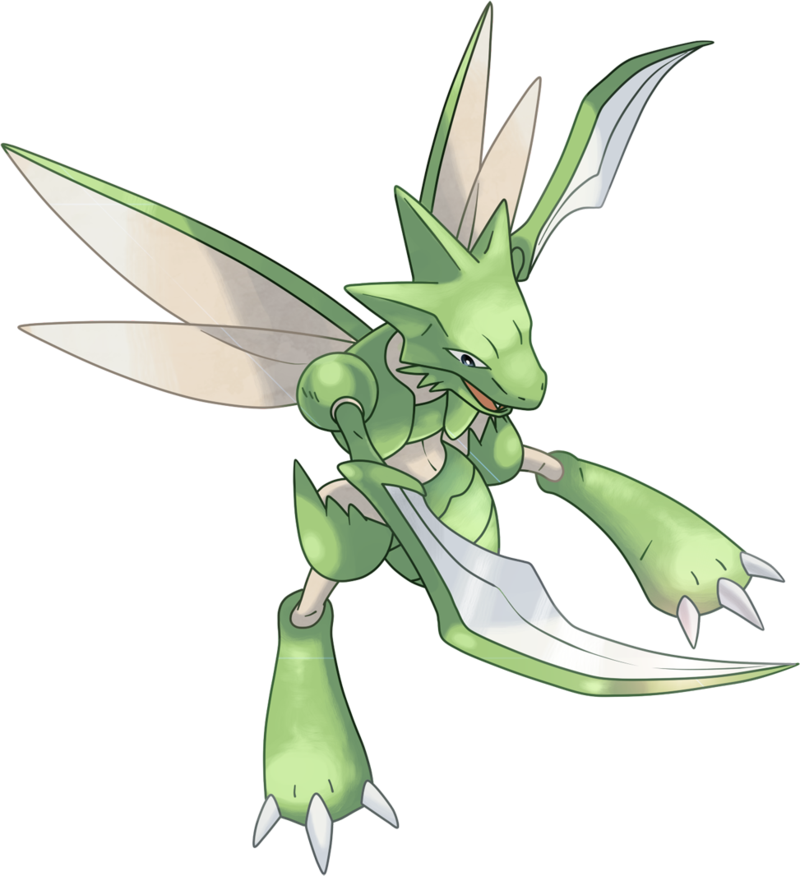 Scyther - #123 -  Pokédex