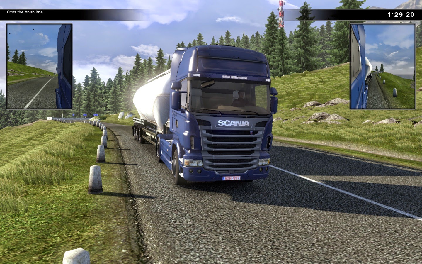 scania truck driving simulator the game