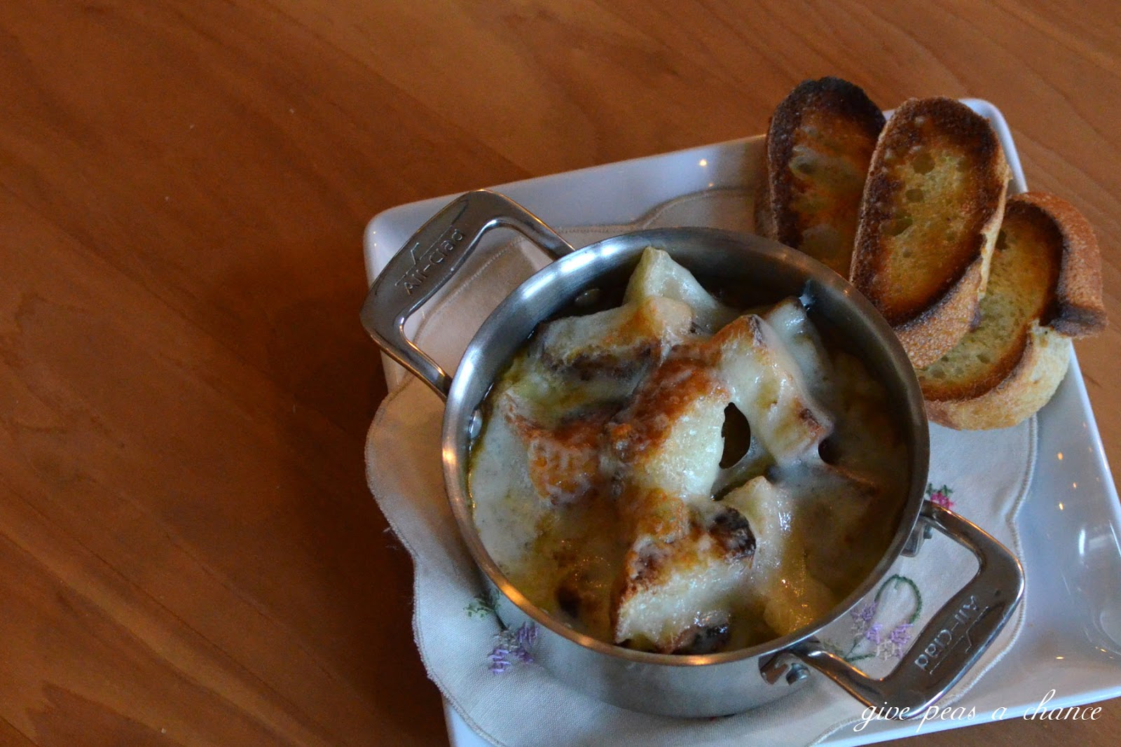 Give Peas a Chance French Onion Soup