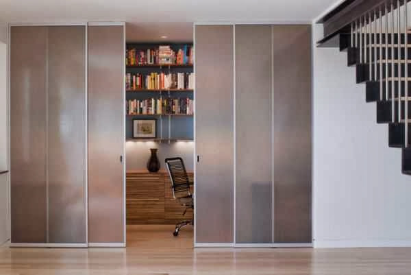 hidden interior sliding doors