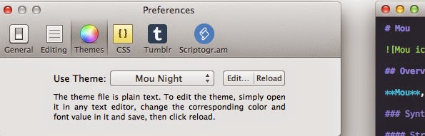 Mou markdown editor for Mac users