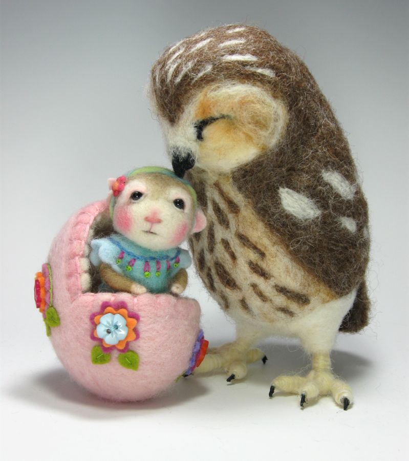 Needle Felting / Needle Felted Creations By Barby Anderson Wellsley 2