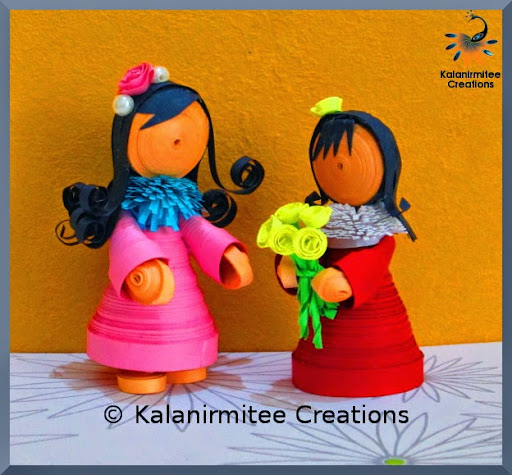 Kalanirmitee Creations Quilled Miniature Box