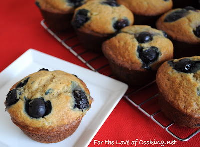 Blueberry and Banana Muffins 