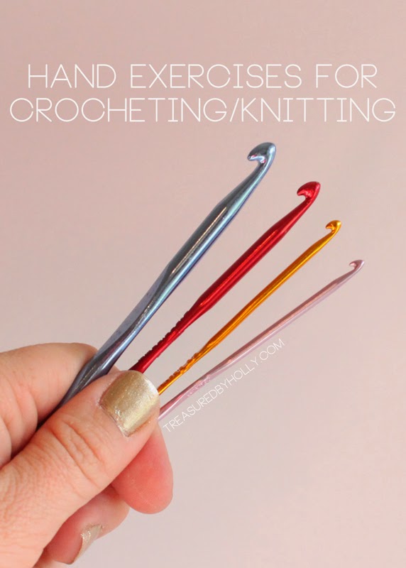 Hand Exercises for Crochet and Knitting Treasured by Holly