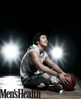 Choi Si Won on Men's health magazine