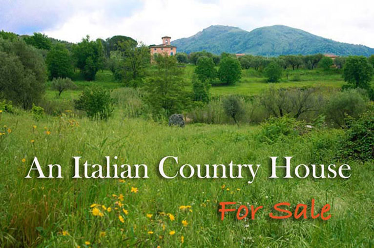 Italian Country Home for Sale