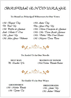 wedding entourage list template wedding bells manila the value of arrhae wedding entourage list template wedding bells manila the value of arrhae