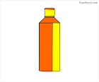 Free Printable Bottle draw missing drawing activity for kids