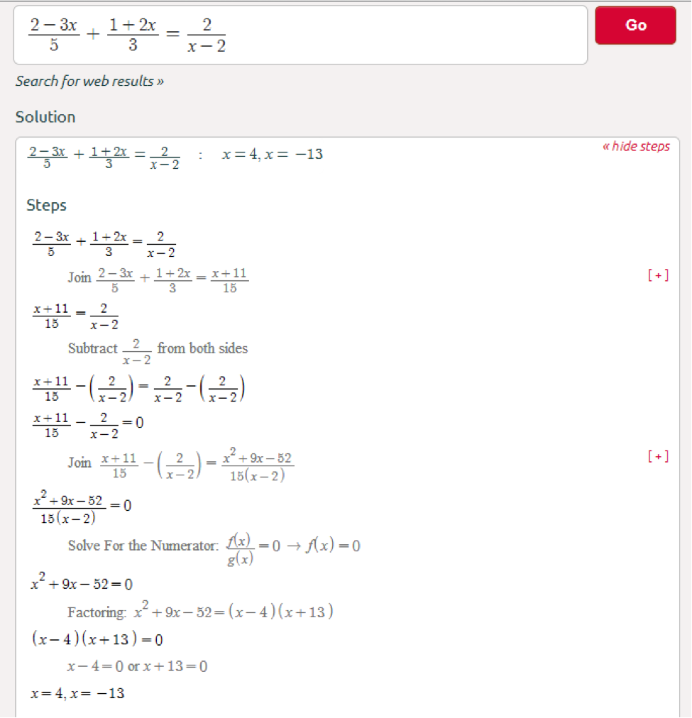 Symbolab Blog How to Symbolab Algebraic Fractions