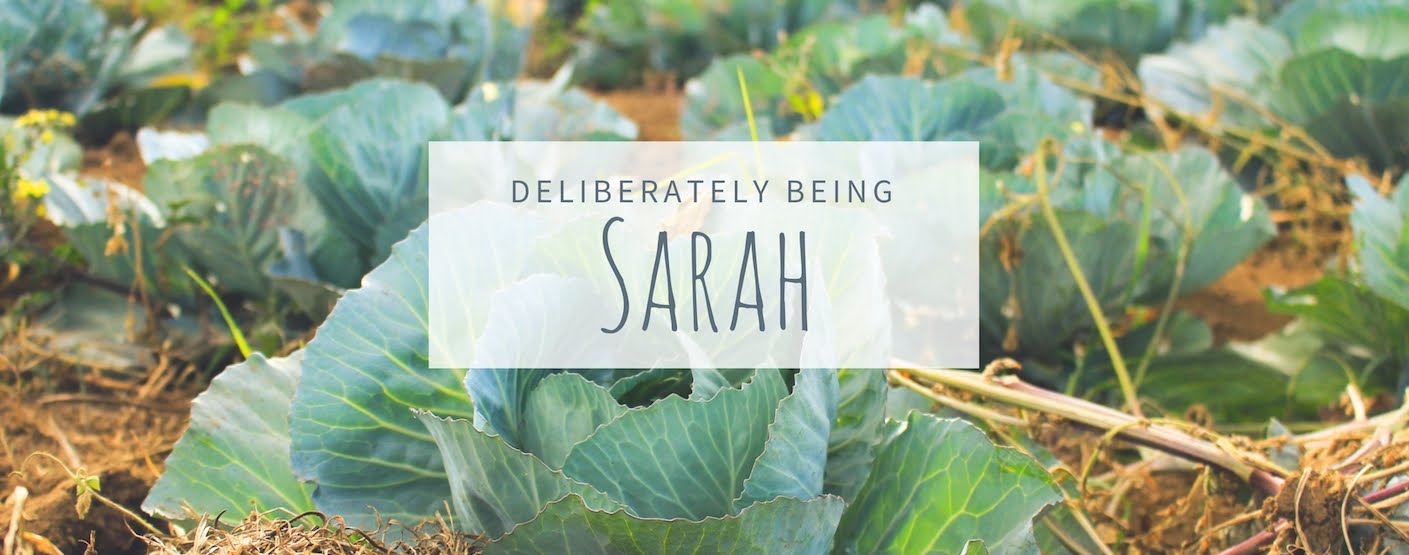 Deliberately Being Sarah