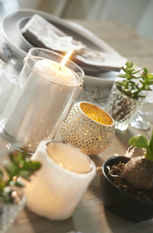 Mesa de Navidad bonita, práctica y nórdica! Mesa de Navidad bonita, práctica y nórdica!