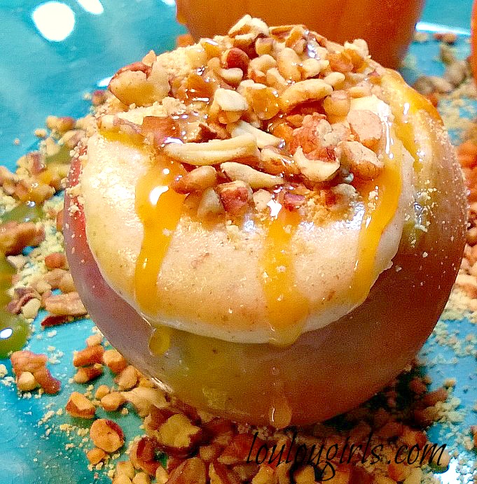 Baked Apple Cheesecake Lou Lou Girls