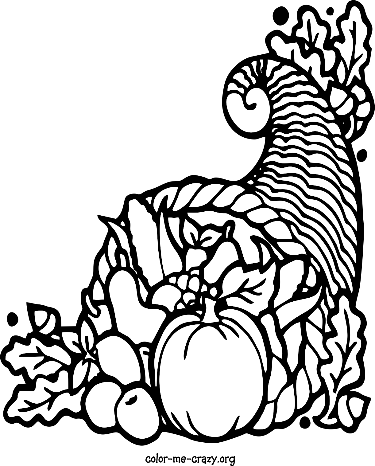 ColorMeCrazy.org: Thanksgiving Coloring Pages