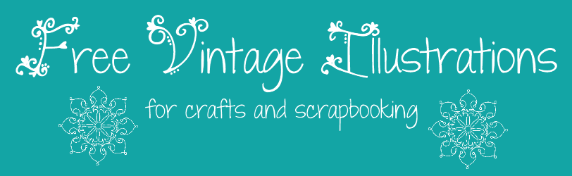 Free Vintage Illustrations for Crafts and Scrapbooking