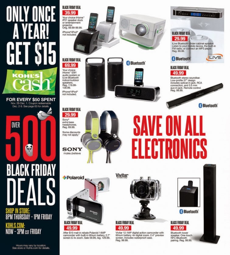 kohl's bluetooth tower speaker