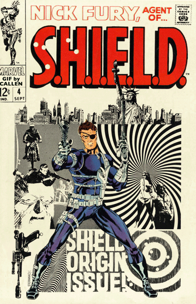 Nick Fury, Agent of S.H.I.E.L.D. #4 Animated Cover
