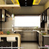 Modular kitchen, dining and bedroom interior