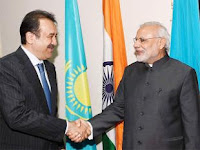 India, Kazakhstan sign five key agreements India, Kazakhstan sign five key agreements