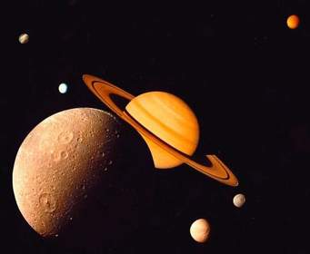 Saturn and its Moons