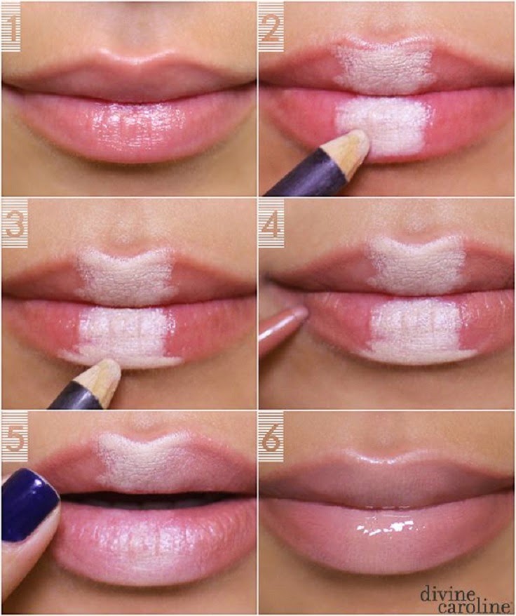 cómo dar volumen a los labios