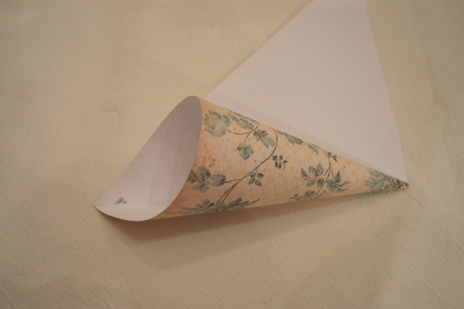 Romantic Paper Flower Cones