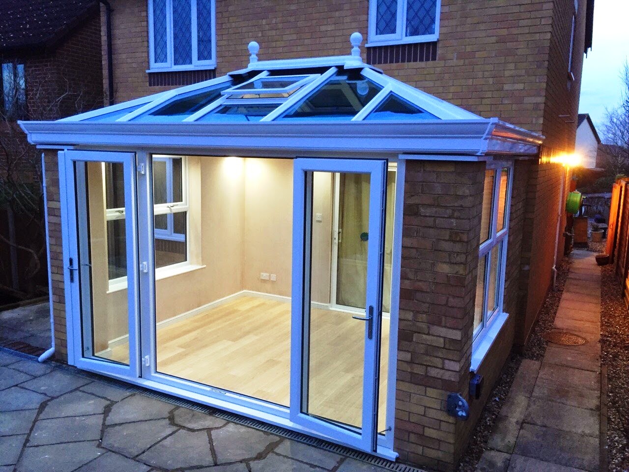 Replacement modern conservatory
