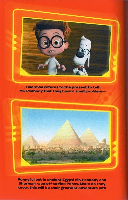 Monde Animation: Stills from the Mr. Peabody & Sherman Book Novelization