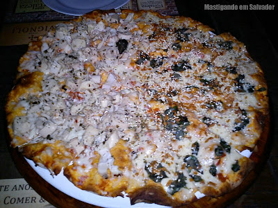 Pizza Vignoli: Pizza meia Vignoli meia Palmito